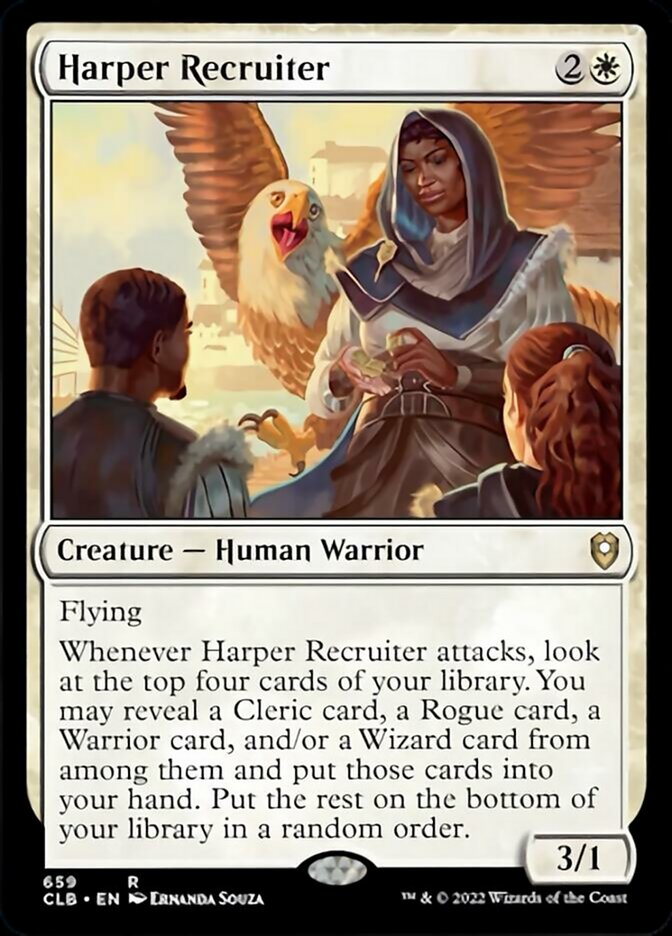 Harper Recruiter [Commander Legends: Battle for Baldur's Gate] | Lots Moore NSW