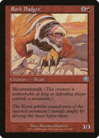 Rock Badger [Mercadian Masques] | Lots Moore NSW