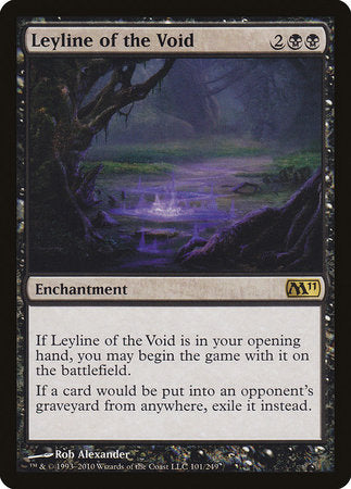 Leyline of the Void [Magic 2011] | Lots Moore NSW