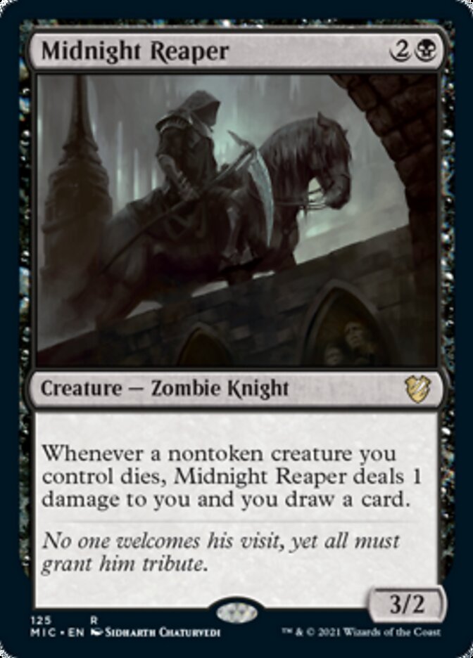 Midnight Reaper [Innistrad: Midnight Hunt Commander] | Lots Moore NSW