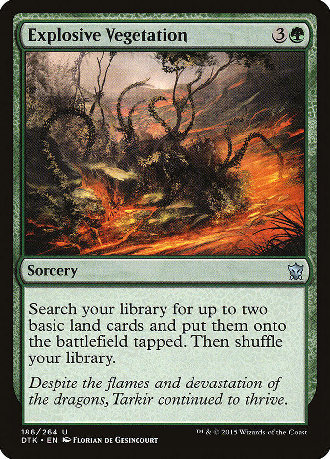 Explosive Vegetation [Dragons of Tarkir] | Lots Moore NSW