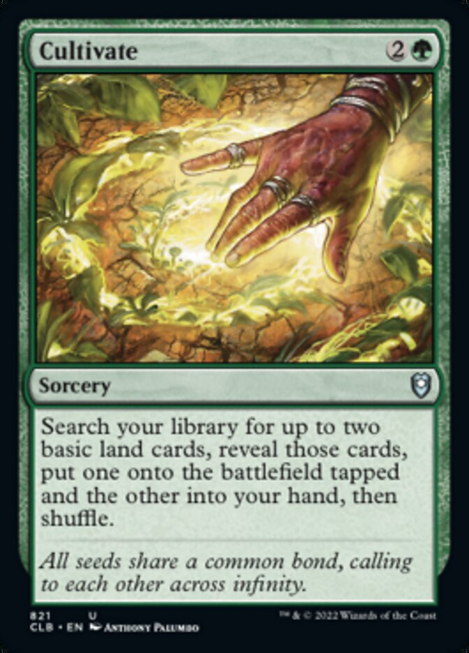 Cultivate [Commander Legends: Battle for Baldur's Gate] | Lots Moore NSW