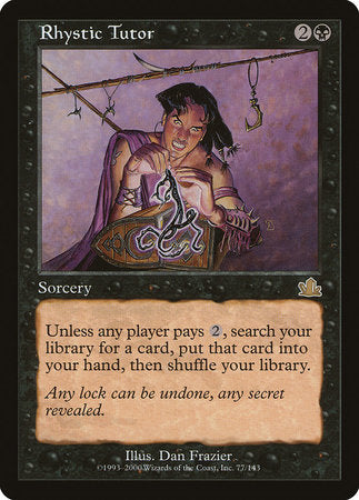 Rhystic Tutor [Prophecy] | Lots Moore NSW