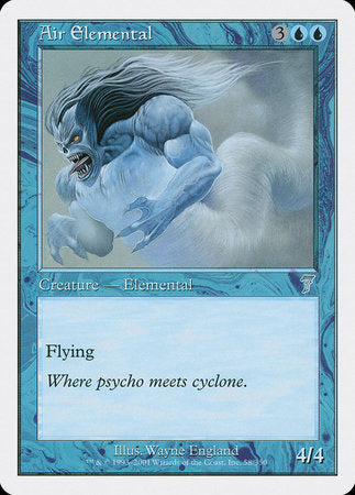 Air Elemental [Seventh Edition] | Lots Moore NSW