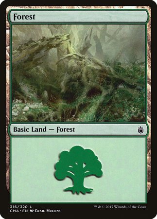 Forest (316) [Commander Anthology] | Lots Moore NSW