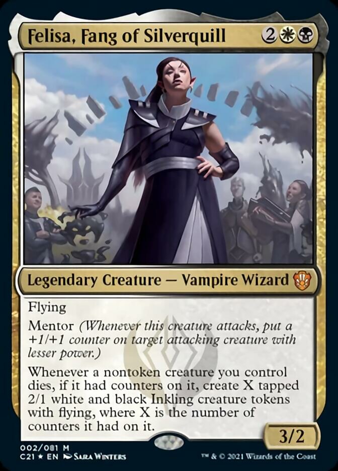 Felisa, Fang of Silverquill [Commander 2021] | Lots Moore NSW