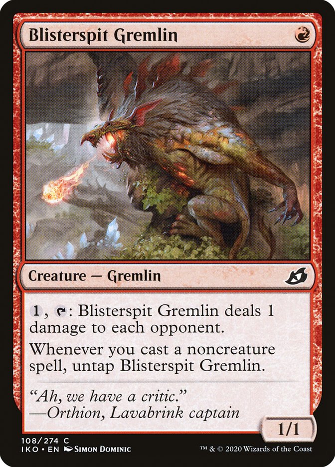 Blisterspit Gremlin [Ikoria: Lair of Behemoths] | Lots Moore NSW