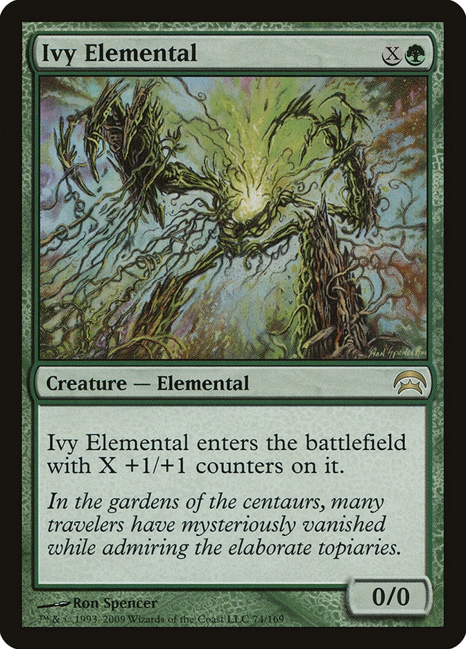 Ivy Elemental [Planechase] | Lots Moore NSW