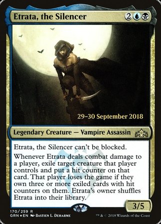 Etrata, the Silencer [Guilds of Ravnica Promos] | Lots Moore NSW