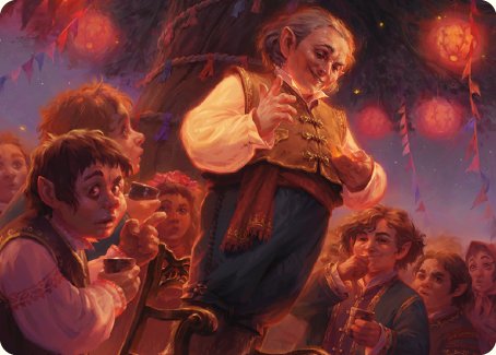 Bilbo, Retired Burglar Art Card [The Lord of the Rings: Tales of Middle-earth Art Series] | Lots Moore NSW