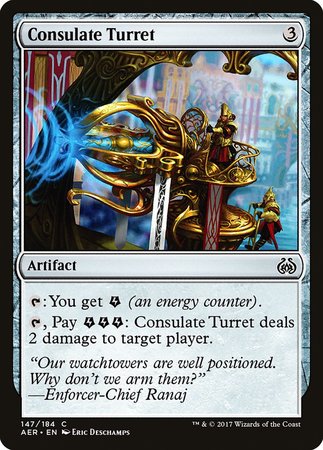 Consulate Turret [Aether Revolt] | Lots Moore NSW
