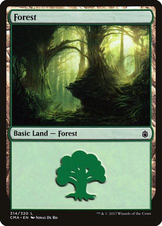 Forest (314) [Commander Anthology] | Lots Moore NSW