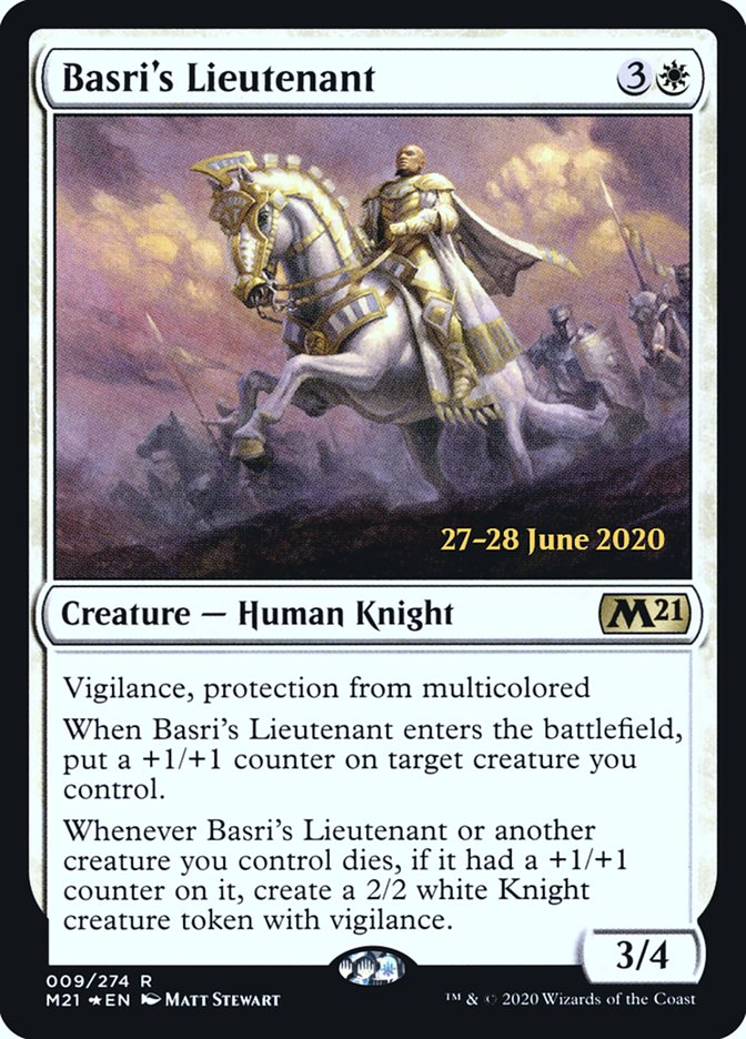 Basri's Lieutenant  [Core Set 2021 Prerelease Promos] | Lots Moore NSW