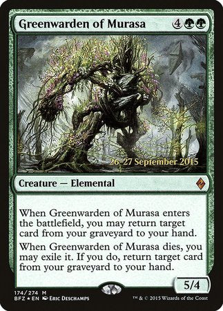 Greenwarden of Murasa [Battle for Zendikar Promos] | Lots Moore NSW