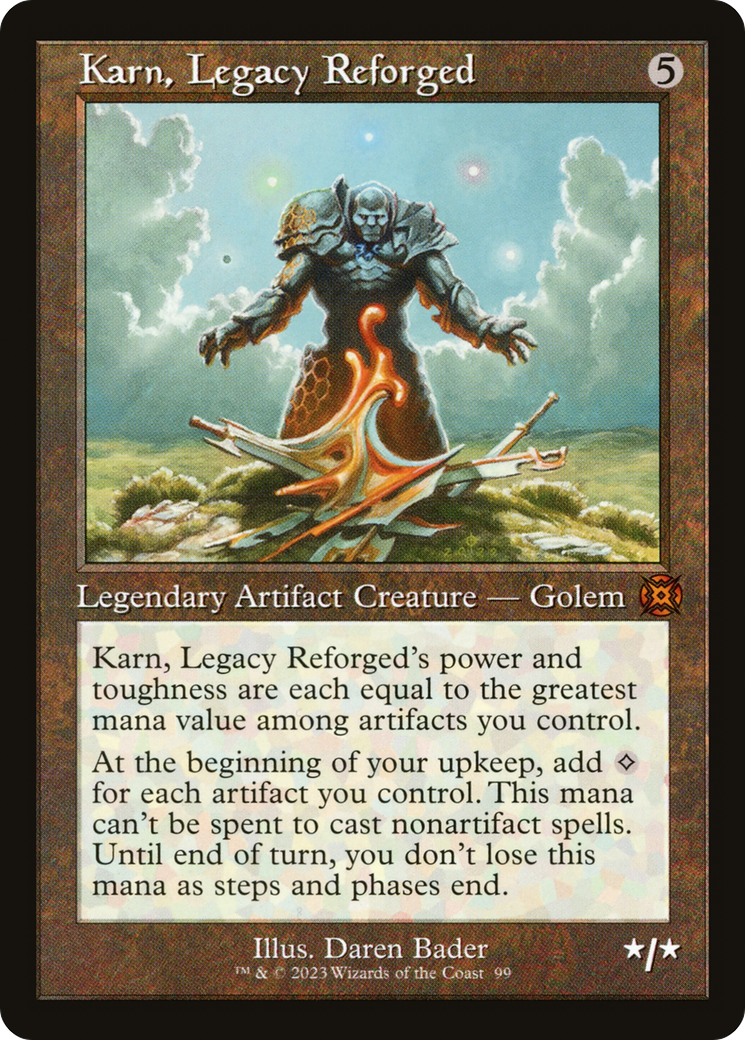 Karn, Legacy Reforged (Retro) [March of the Machine: The Aftermath] | Lots Moore NSW