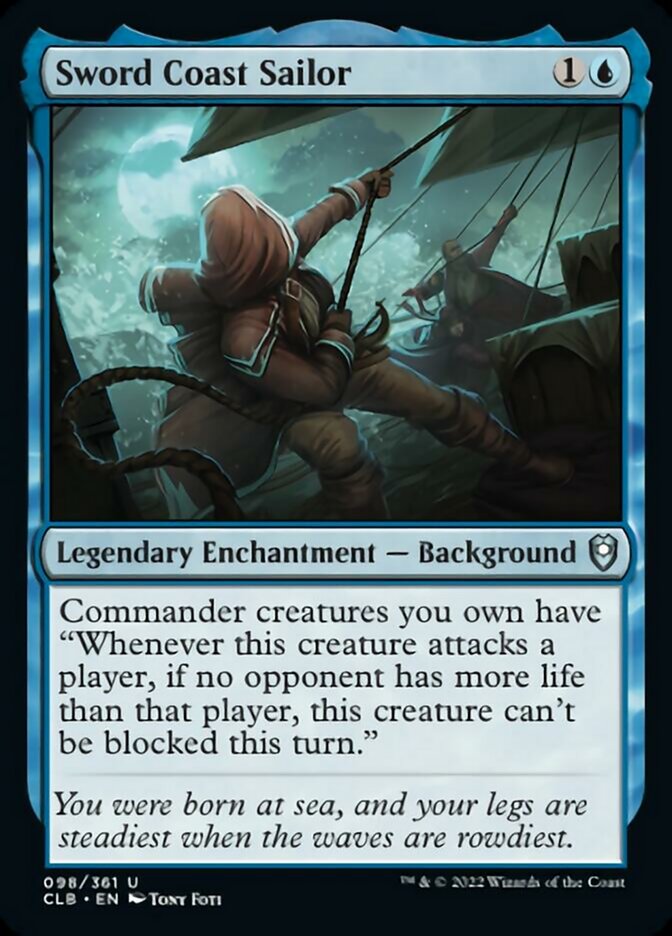 Sword Coast Sailor [Commander Legends: Battle for Baldur's Gate] | Lots Moore NSW