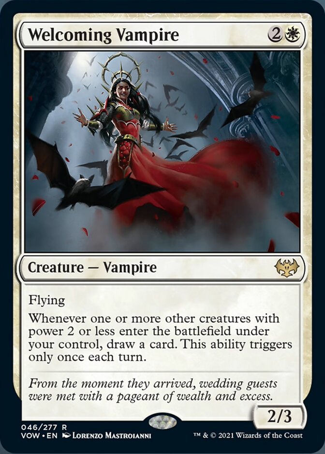 Welcoming Vampire [Innistrad: Crimson Vow] | Lots Moore NSW