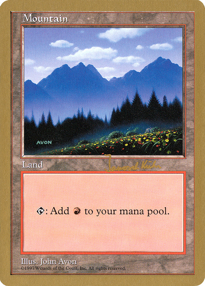 Mountain (jk445) (Janosch Kuhn) [World Championship Decks 1997] | Lots Moore NSW