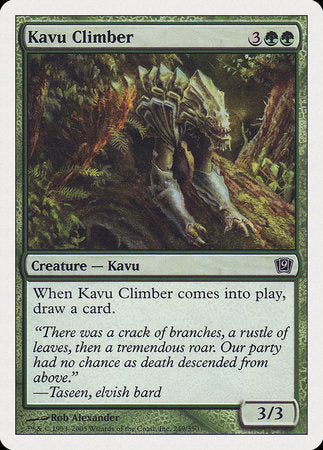 Kavu Climber [Ninth Edition] | Lots Moore NSW
