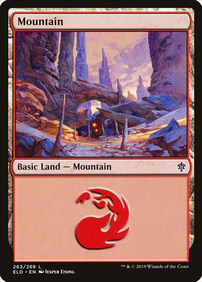 Mountain (263) [Throne of Eldraine] | Lots Moore NSW