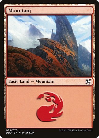 Mountain (76) [Duel Decks: Elves vs. Inventors] | Lots Moore NSW