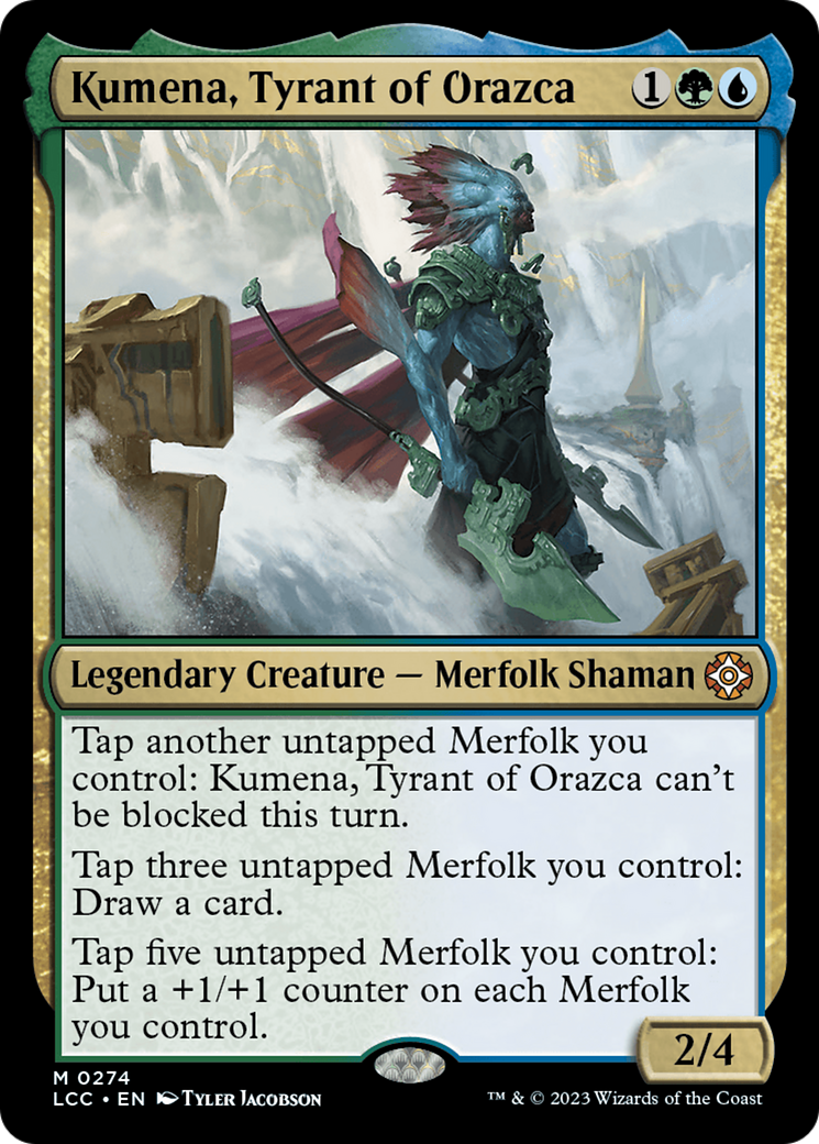 Kumena, Tyrant of Orazca [The Lost Caverns of Ixalan Commander] | Lots Moore NSW