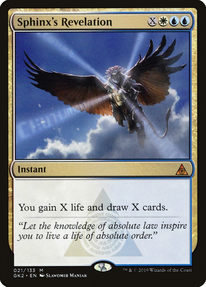 Sphinx's Revelation [Ravnica Allegiance Guild Kit] | Lots Moore NSW