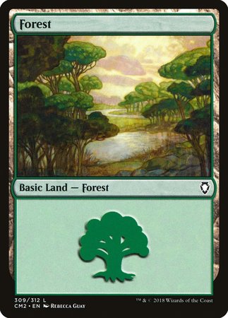 Forest (309) [Commander Anthology Volume II] | Lots Moore NSW