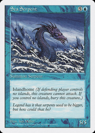 Sea Serpent [Fifth Edition] | Lots Moore NSW
