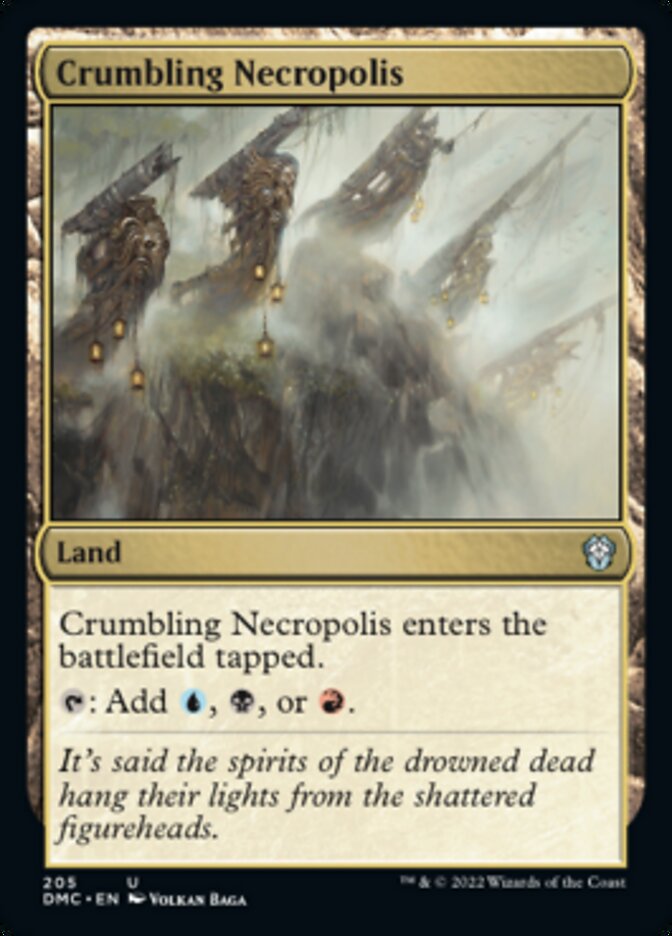 Crumbling Necropolis [Dominaria United Commander] | Lots Moore NSW