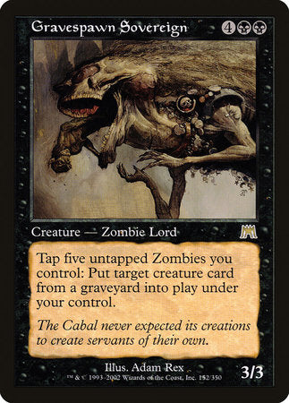 Gravespawn Sovereign [Onslaught] | Lots Moore NSW