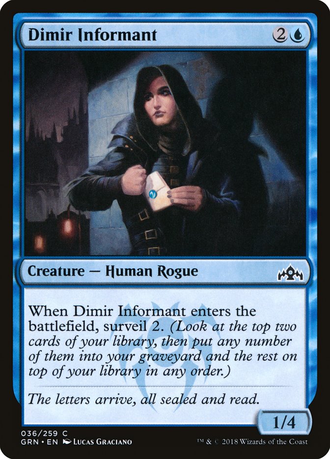 Dimir Informant [Guilds of Ravnica] | Lots Moore NSW