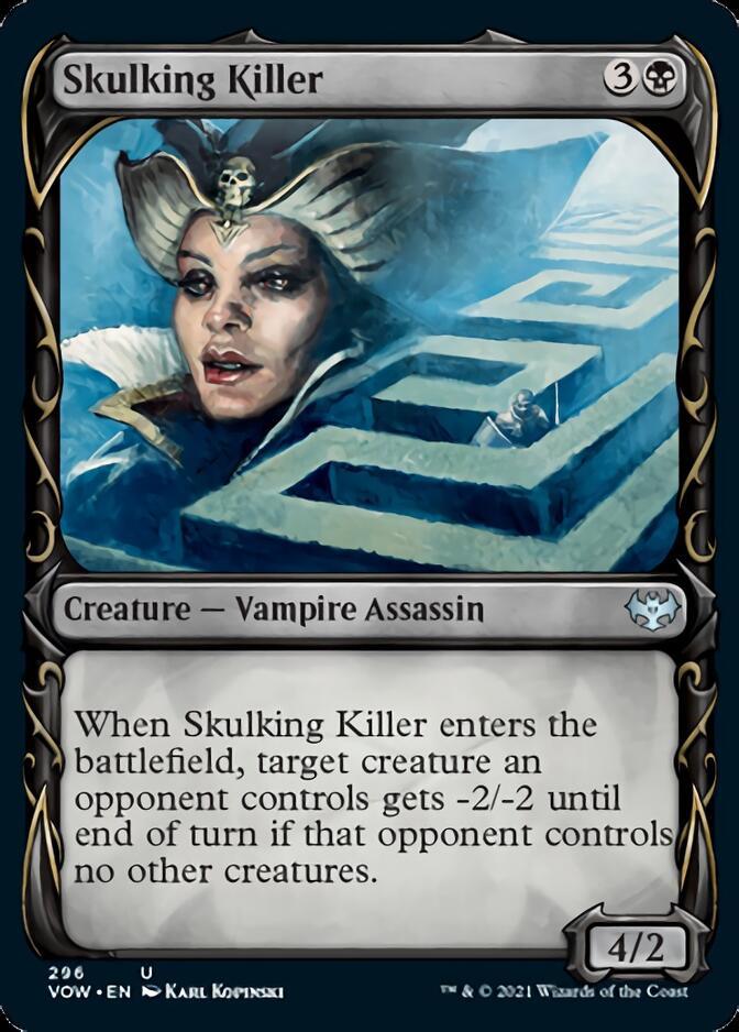 Skulking Killer (Showcase Fang Frame) [Innistrad: Crimson Vow] | Lots Moore NSW