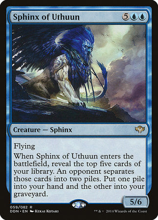 Sphinx of Uthuun [Duel Decks: Speed vs. Cunning] | Lots Moore NSW
