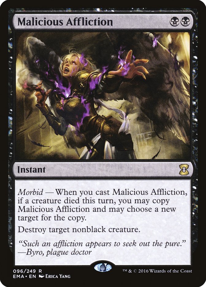 Malicious Affliction [Eternal Masters] | Lots Moore NSW