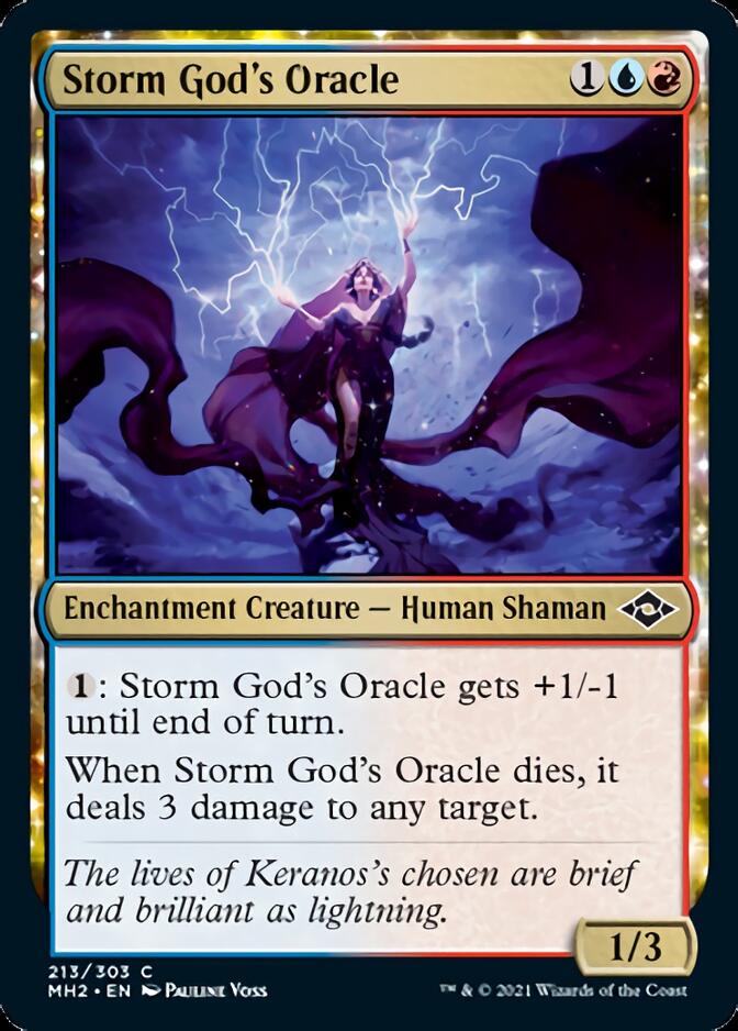 Storm God's Oracle [Modern Horizons 2] | Lots Moore NSW