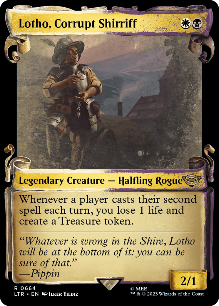 Lotho, Corrupt Shirriff [The Lord of the Rings: Tales of Middle-Earth Showcase Scrolls] | Lots Moore NSW