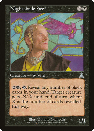 Nightshade Seer [Urza's Destiny] | Lots Moore NSW