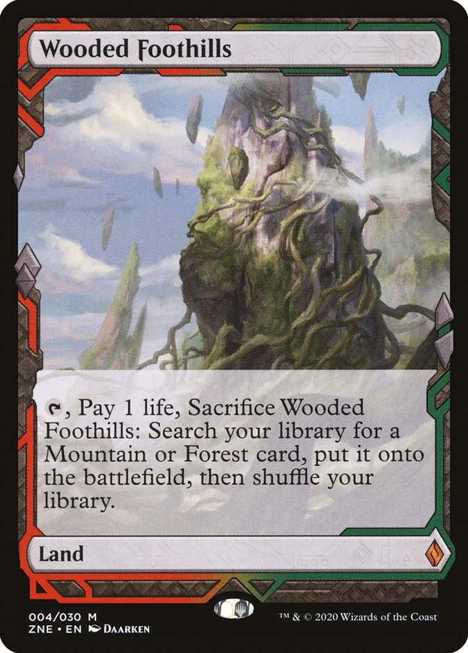 Wooded Foothills [Zendikar Rising Expeditions] | Lots Moore NSW