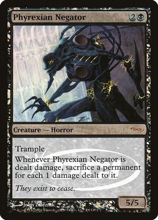 Phyrexian Negator [Judge Gift Cards 2004] | Lots Moore NSW