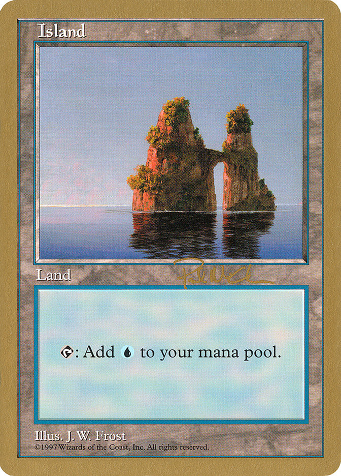 Island (pm436) (Paul McCabe) [World Championship Decks 1997] | Lots Moore NSW