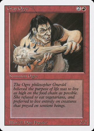 Gray Ogre [Revised Edition] | Lots Moore NSW