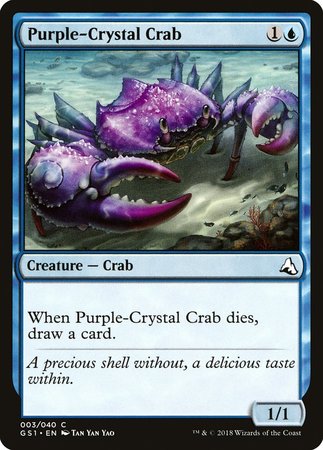 Purple-Crystal Crab [Global Series Jiang Yanggu & Mu Yanling] | Lots Moore NSW