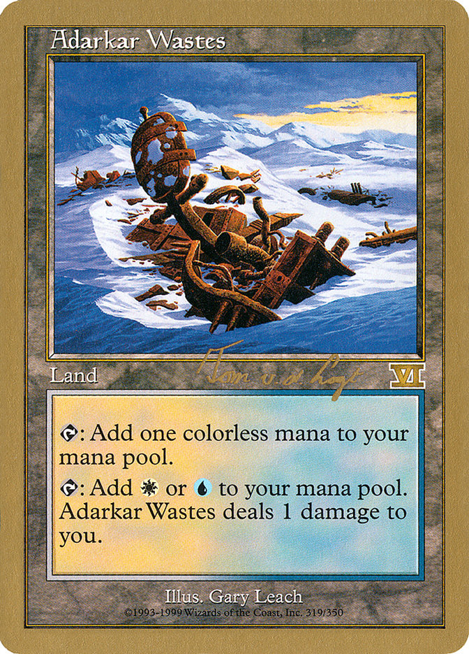 Adarkar Wastes (Tom van de Logt) [World Championship Decks 2000] | Lots Moore NSW