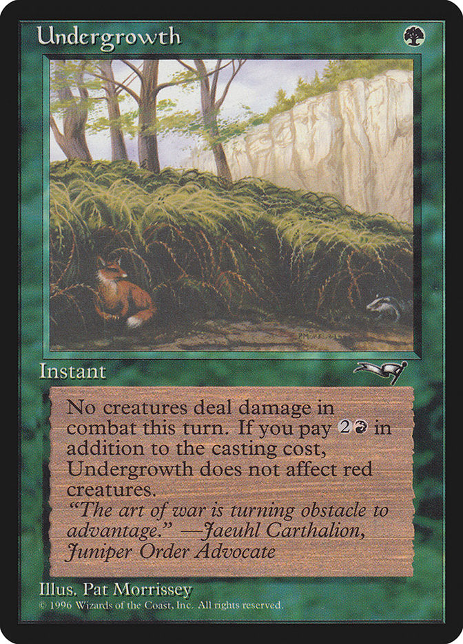 Undergrowth (Fox Art) [Alliances] | Lots Moore NSW