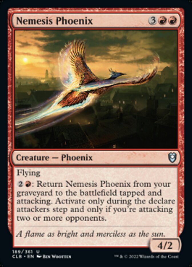 Nemesis Phoenix [Commander Legends: Battle for Baldur's Gate] | Lots Moore NSW
