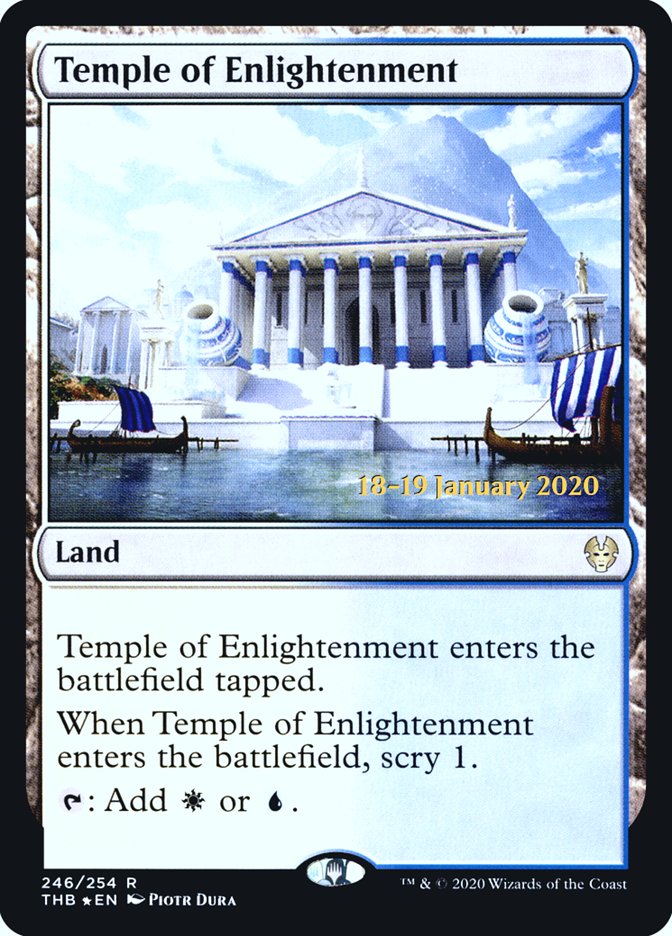 Temple of Enlightenment [Theros Beyond Death Prerelease Promos] | Lots Moore NSW