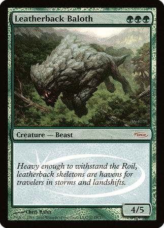 Leatherback Baloth [Wizards Play Network 2010] | Lots Moore NSW