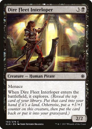 Dire Fleet Interloper [Ixalan] | Lots Moore NSW