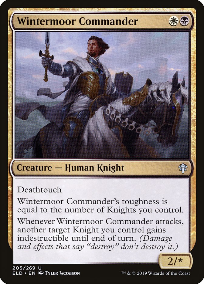 Wintermoor Commander [Throne of Eldraine] | Lots Moore NSW